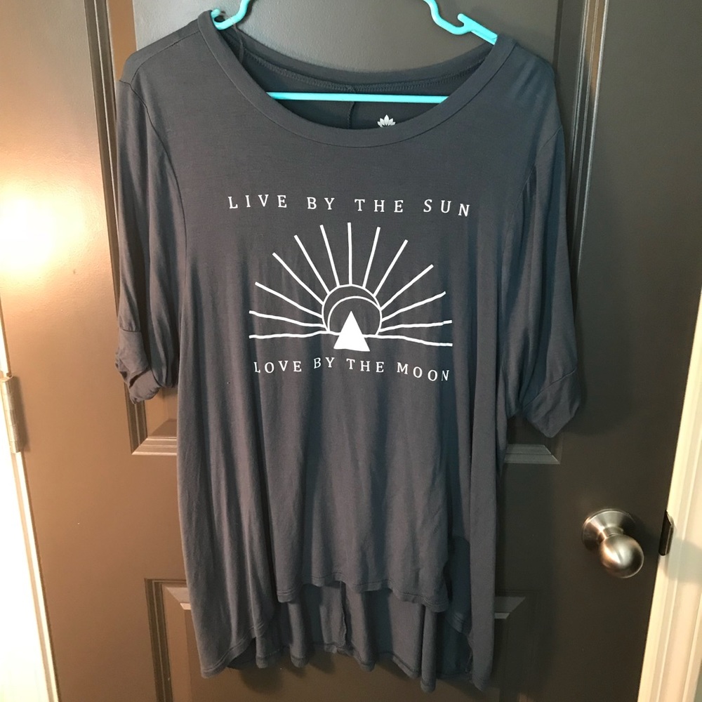 Blue tee shirt